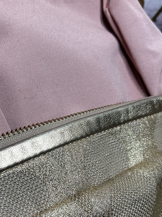 Coach  vintage Parker Op Art Signature Shoulder Bag Y2K Gold Signature Chain